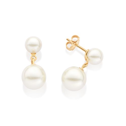 GOLD FOREVER AND ALWAYS DANGLY EARRINGS