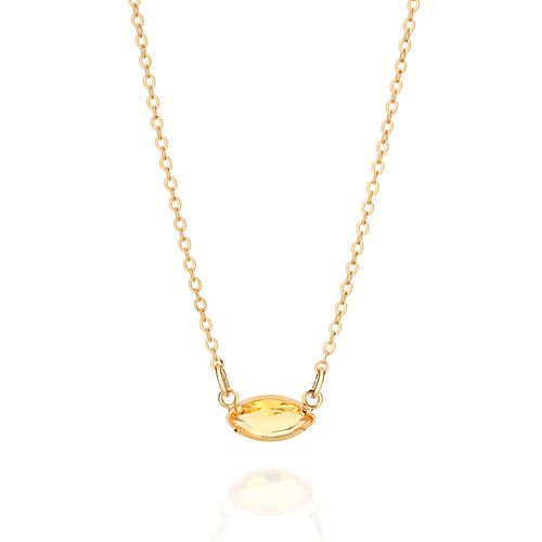 GOLD CHAIN WITH CRYSTAL