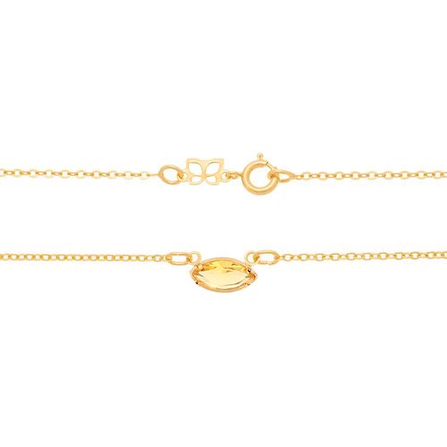GOLD CHAIN WITH CRYSTAL