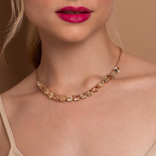 GOLD LUXURIOUS GARDEN NECKLACE IN YELLOW