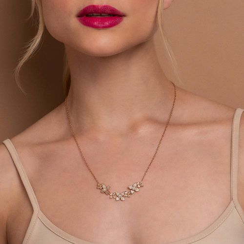 GOLD FLOWER GARDEN NECKLACE