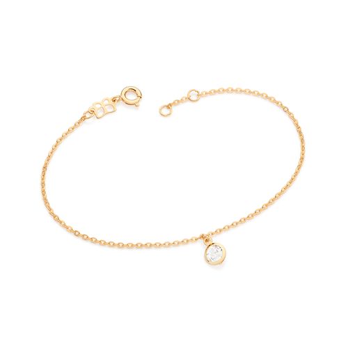 GOLD SINGLE POINT OF LIGHT BRACELET