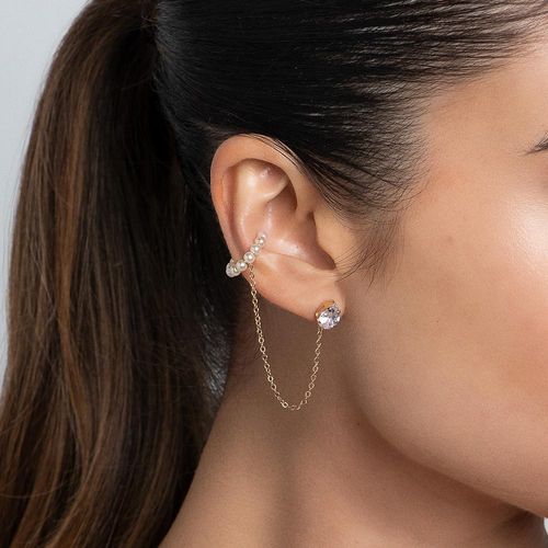 GOLD PEARL EAR CUFF