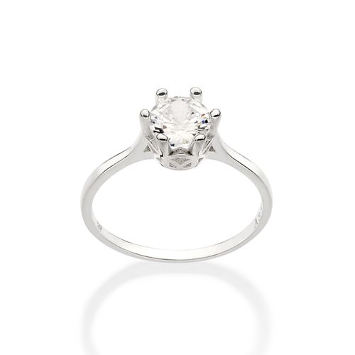 SILVER 925 RING WITH ZIR