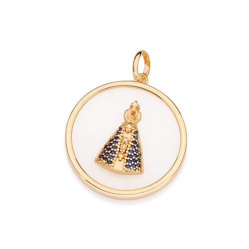 GOLD OUR LADY REVEALED PENDANT
