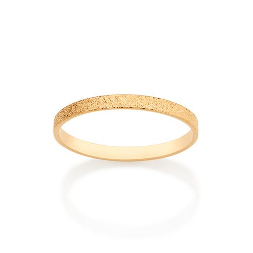 GOLD DIAMOND ROUGH WEDDING BAND