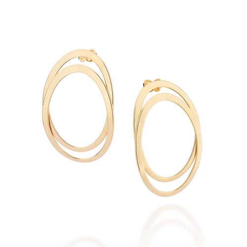 GOLD INTO THE FUTURE MAXI EARRINGS
