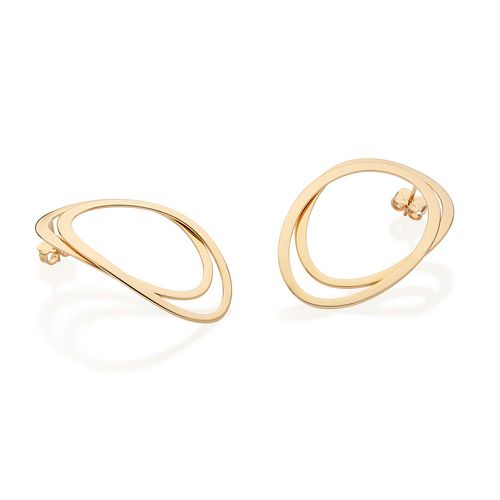 GOLD INTO THE FUTURE MAXI EARRINGS