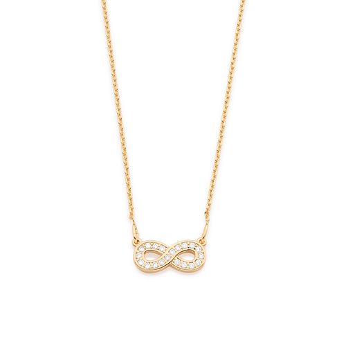 GOLD CHAIN WITH ZIRCONIA