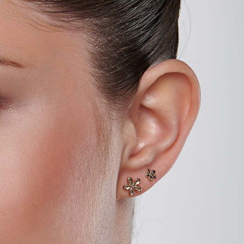 GOLD FLOWER EARRING KIT