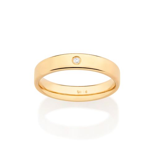 GOLD STUDDED EVERYDAY WEDDING BAND