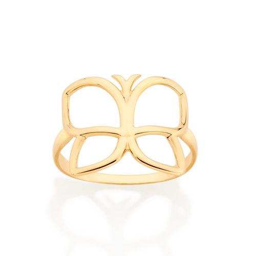 GOLD HOLLOW ROMMANEL’S BUTTERFLY RING