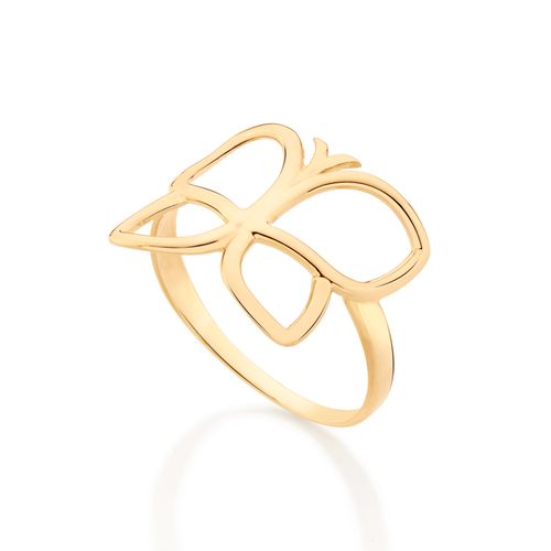 GOLD HOLLOW ROMMANEL’S BUTTERFLY RING