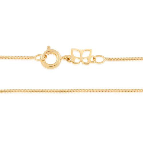 GOLD BOX CHAIN - 50CM