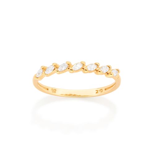 GOLD ALL MY LOVE SKINNY RING