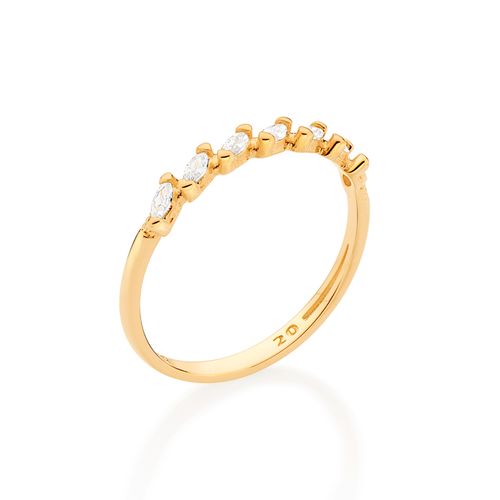 GOLD ALL MY LOVE SKINNY RING