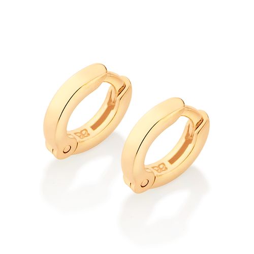 GOLD BASIC HUGGIE EARRINGS