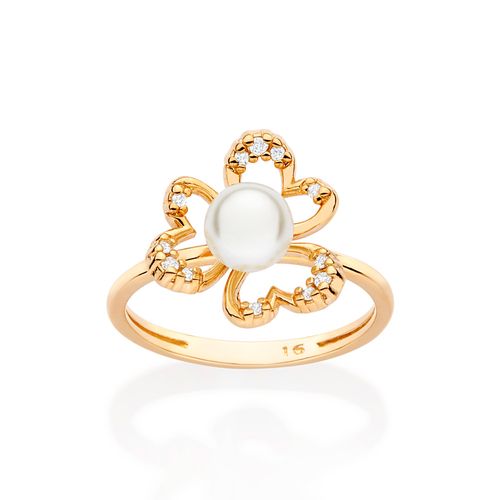 GOLD PERFECT FLOWER RING
