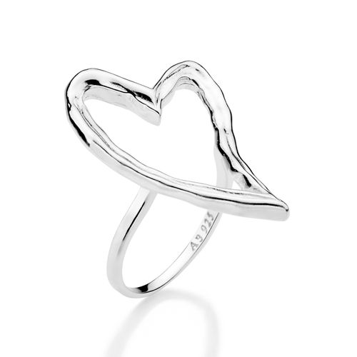 SILVER 925 MEANT 2B SKINNY RING