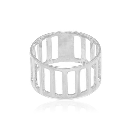 RHODIUM PLATED RING