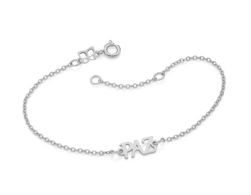 RHODIUM PLATED BRACELET