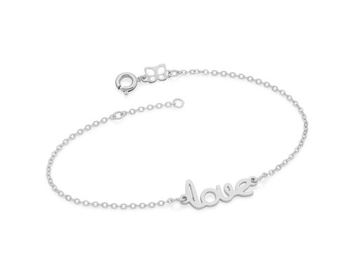 RHODIUM PLATED BRACELET