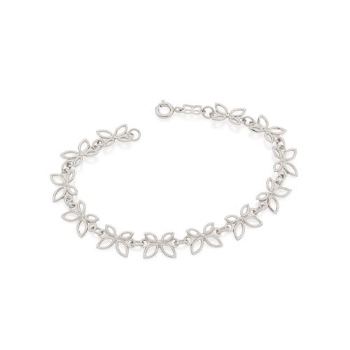 RHODIUM PLATED BRACELET